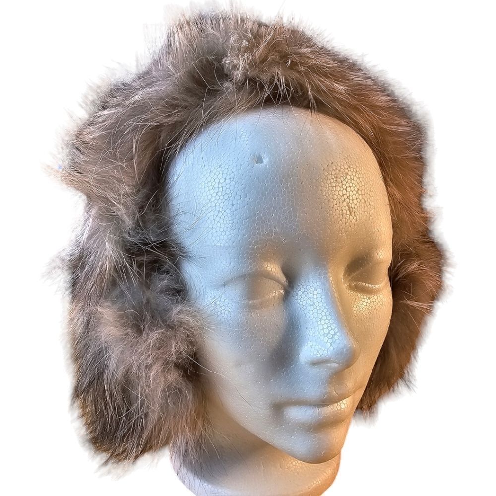 ❄️ Collapsible Earmuffs – Creamy Beige/Light Brown